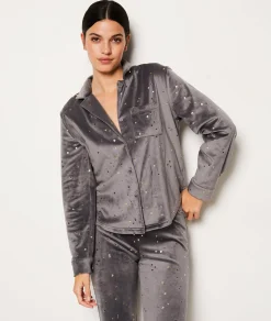 Best Chemise de pyjama étoile Hauts De Pyjama