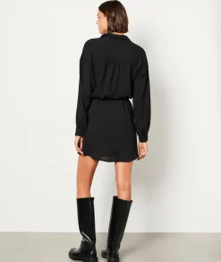 Best Sale Robe courte fluide Robes Unies